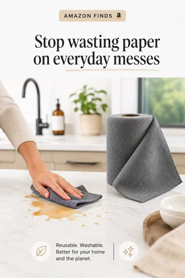 Microfiber Cleaning Cloth Roll