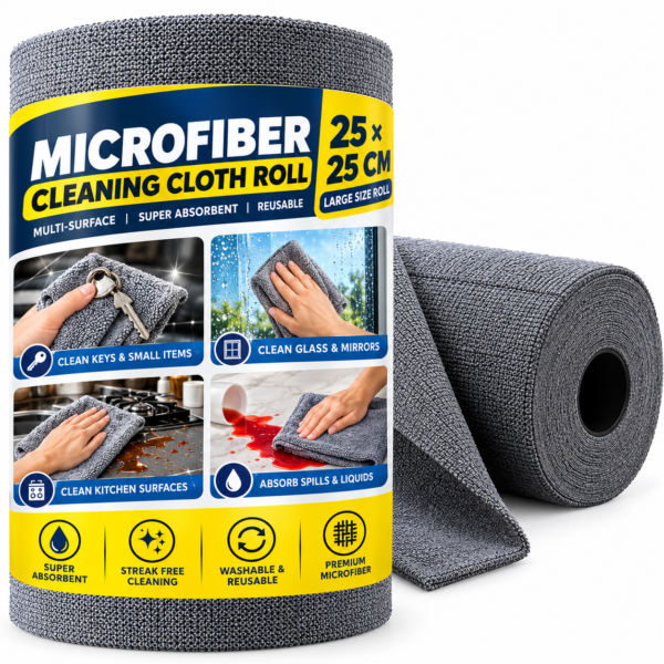 Microfiber Cleaning Cloth Roll